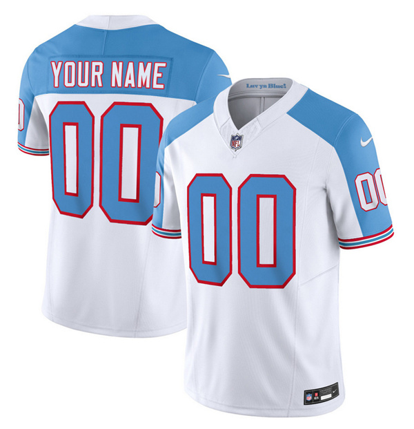 Custom Tennessee Titans Vapor F.U.S.E. Limited Jersey